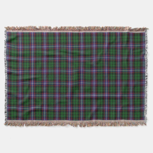 Skotsk klanRussell Tartan Mysfilt (Framsidan)