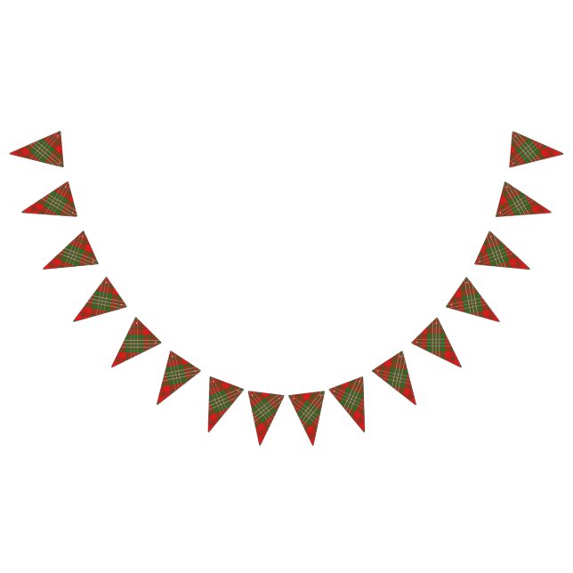 Skotsk klanScott Tartan Vimplar (Alla)