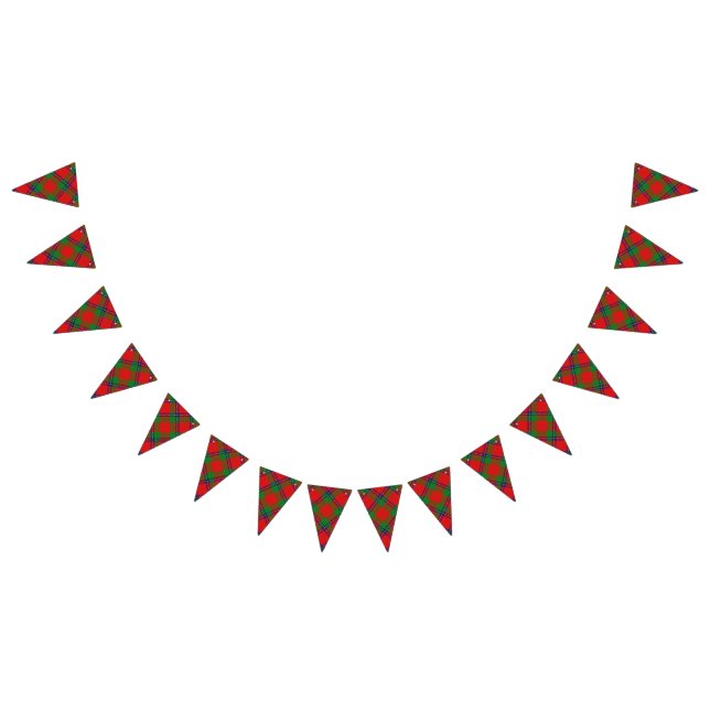 Skotsk klanSinclair Tartan Vimplar (Alla)