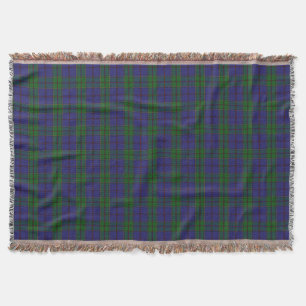 Skotsk klanStrachan Tartan Filt