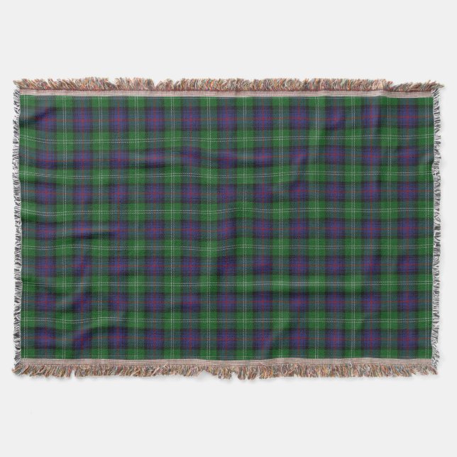 Skotsk klanSutherland Tartan Mysfilt (Framsidan)