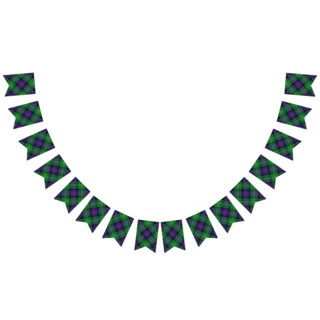 Skotsk klanSutherland Tartan Vimplar (Alla)