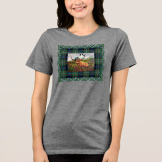 Skotsk ko i ljung T-Shirt