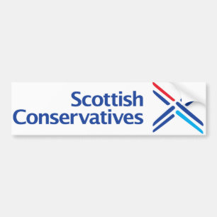 Skotsk konservativlogotyp bildekal