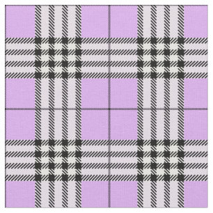 Skotsk Lila i Tyska Tartan Mönster Tyg