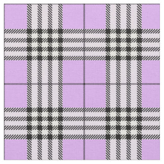 Skotsk Lila i Tyska Tartan Mönster Tyg