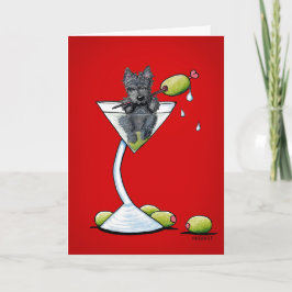 Skotsk Martini-kort Helgkort