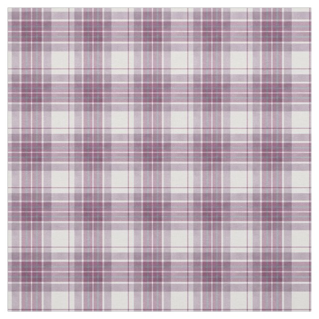 Skotsk Mauve Heritage Plaid Tyg (Provkarta)
