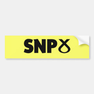 Skotsk medborgareparty (SNP)logotyp Bildekal