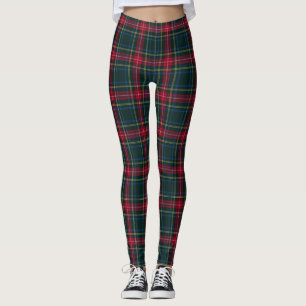 Skotsk Mönster Leggings Tartan Play