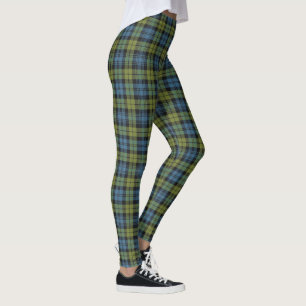 Skotsk pläd för Campbell blått- och gröntTarta Leggings