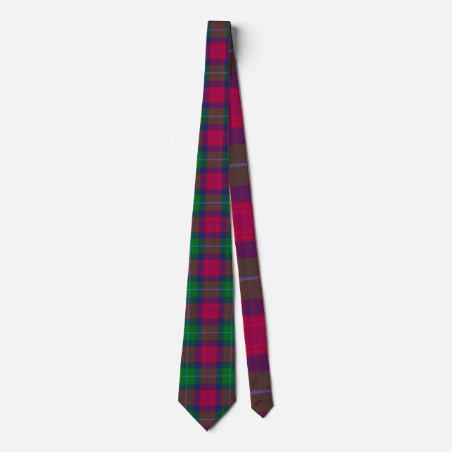 Skotsk pläd för klanAkins Tartan Slips (Framsida)
