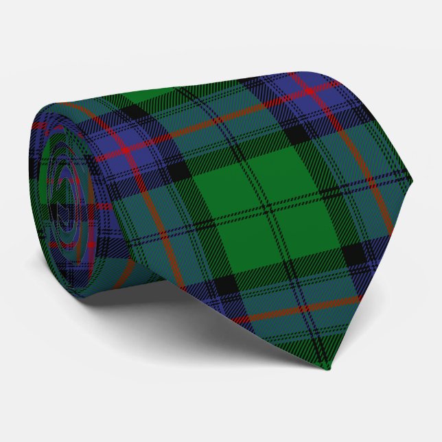 Skotsk pläd för klanArmstrong Tartan Slips (Rullad)