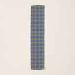 Skotsk pläd för klanMacLellan Tartan<br><div class="desc">Ett scarffirande som presenterar designen av den skotska plädet för klanMacLellan tartan.</div>