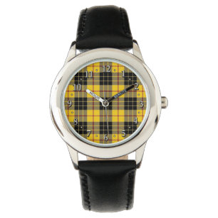 Skotsk pläd för Tartan för klanMacLeod familj Armbandsur