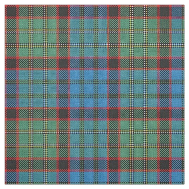 Skotsk pläd för Tartan för klanMacNicol jakt Tyg (Provkarta)