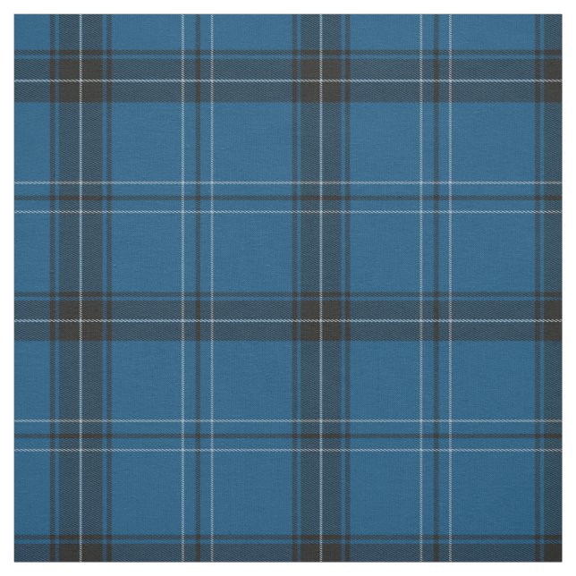 Skotsk Ramsay Blue Tartan Tyg (Provkarta)