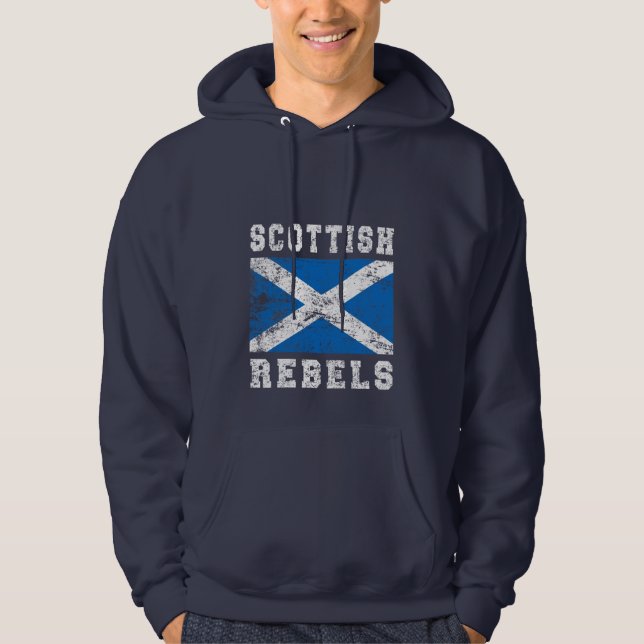 Skotsk Rebeller Hoodie (Framsida)
