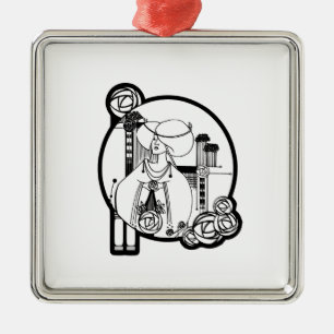 Skotsk Rennie Mackintosh inspirerad dekoration