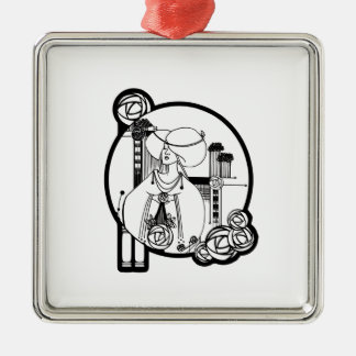 Skotsk Rennie Mackintosh inspirerad dekoration