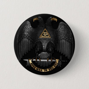 Skotsk Rite 32 grad Masonörn Knapp