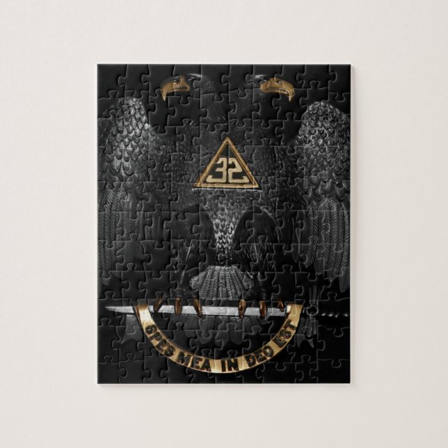 Skotsk Rite 32 grad Masonörn Pussel (Vertikal)