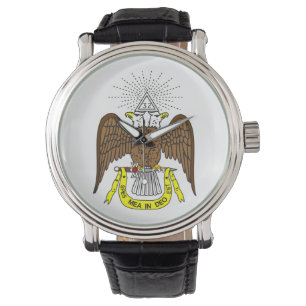 Skotsk Rite som är masonic, frimurare, 32 grad Armbandsur