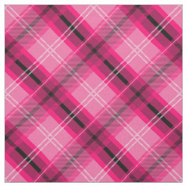 Skotsk rosa plaid, diagonaltyg tyg