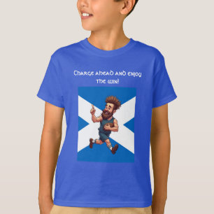 Skotsk Rugby Hjälte T Shirt
