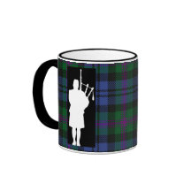 Skotsk säckpipeblåsare