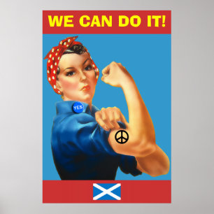 Skotsk självständighet kan vi göra den affischen poster