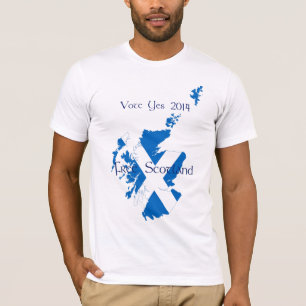 Skotsk skjorta för självständighet T T-shirt