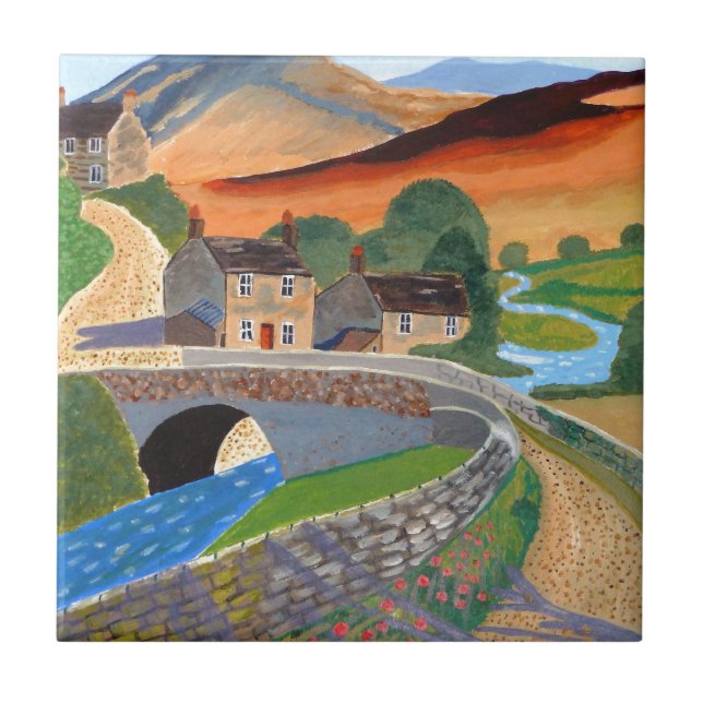 Skotsk Skotska högländerna Kakelplatta (Framsidan)