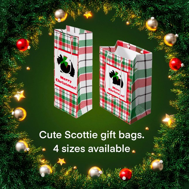 Skotsk skräckare god jul plaid (Other coordinating gift wrap products available)