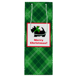 Skotsk skräckare god jul plaid