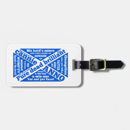 Skotsk slang och fraser bagagebricka