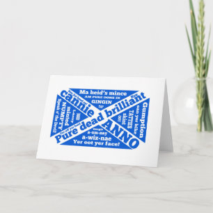 Skotsk slang och fraser kort