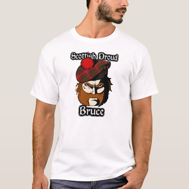 Skotsk stolt klanBruce Tartan Tröja (Framsida)