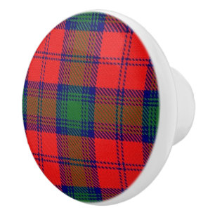 Skotsk storslagenhet Clan Lindsay Tartan Plaid Knopp