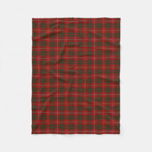 Skotsk Tartan för klanBruce klassiker Fleecefilt