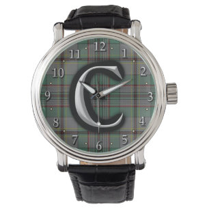 Skotsk Tartan för klanCraig C Monogram Armbandsur