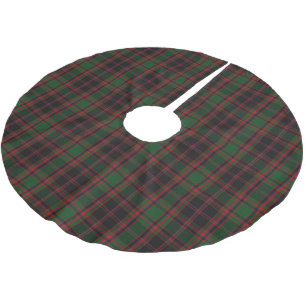 Skotsk Tartan för klanCummingjakt Julgransmatta Borstad Polyester