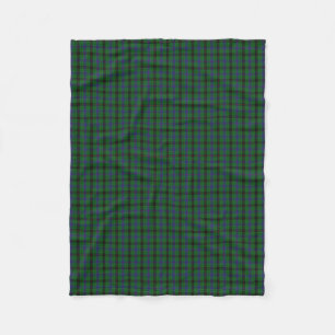 Skotsk Tartan för klanDavidson klassiker Fleecefilt