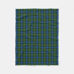 Skotsk Tartan för klanFergusson Ferguson klassike Fleecefilt