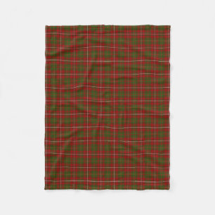 Skotsk Tartan för klanhöklassiker Fleecefilt
