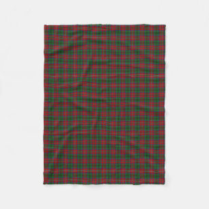 Skotsk Tartan för klanMacCulloch McCullough Fleecefilt