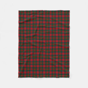 Skotsk Tartan för klanMacDuff klassiker Fleecefilt