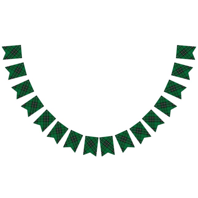 Skotsk Tartan för klanMacLean jakt Vimplar (Alla)