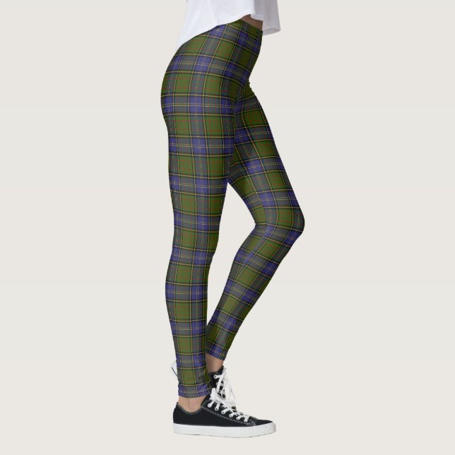 Skotsk Tartan för klanMacMillan jakt Leggings (Höger)