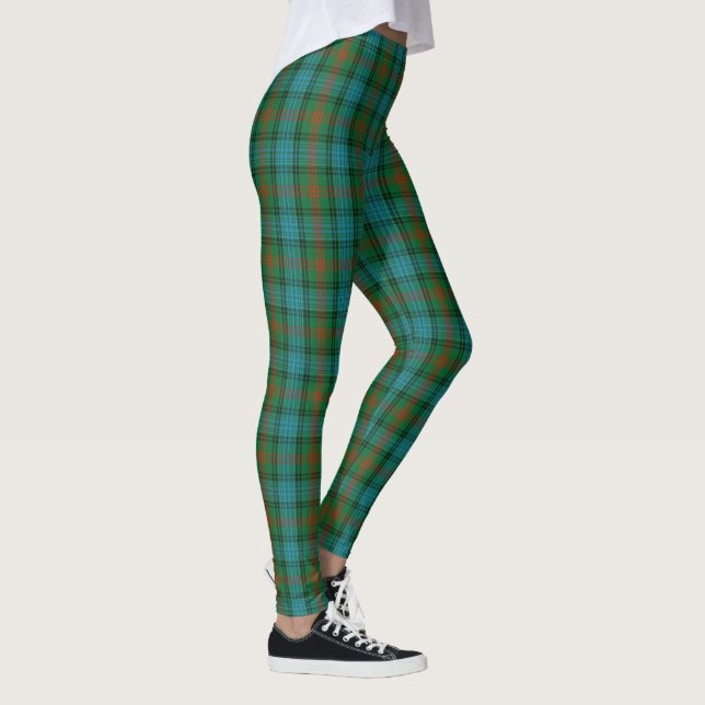 Skotsk Tartan för klanRoss jakt Leggings (Höger)